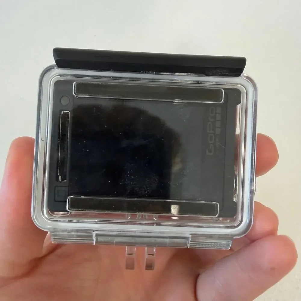 GoPro Hero 4 Camera with Case, Battery, 2 SD Cards in Original Box Bundle TESTED